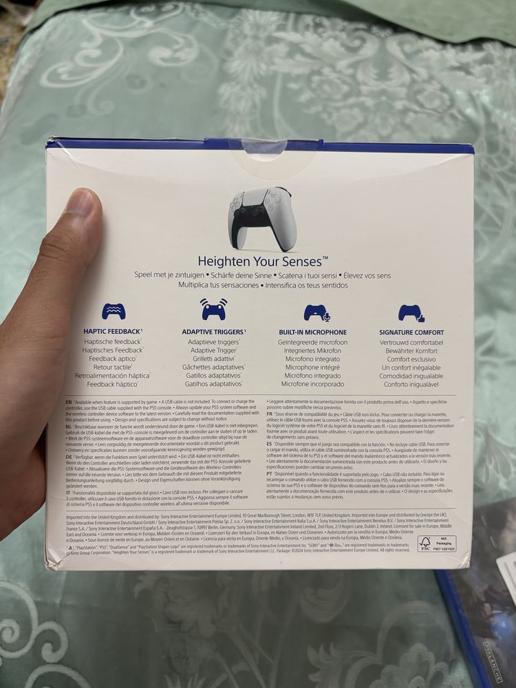 dualsense ps5 новый и диск ps5