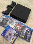PlayStation 4 Slim 500 GB | Отличное состояние + игры