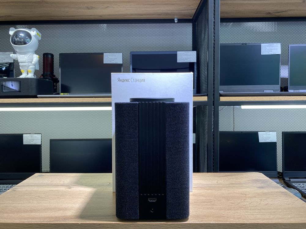 Яндекс Станция, YNDX-0001, 50 Вт, черный, 10310/А10