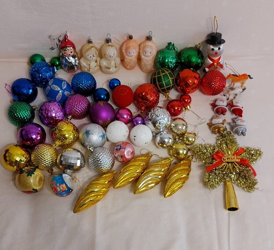 Продам  ёлочные игрушки. Всё 5000. Есть 5 из СССР