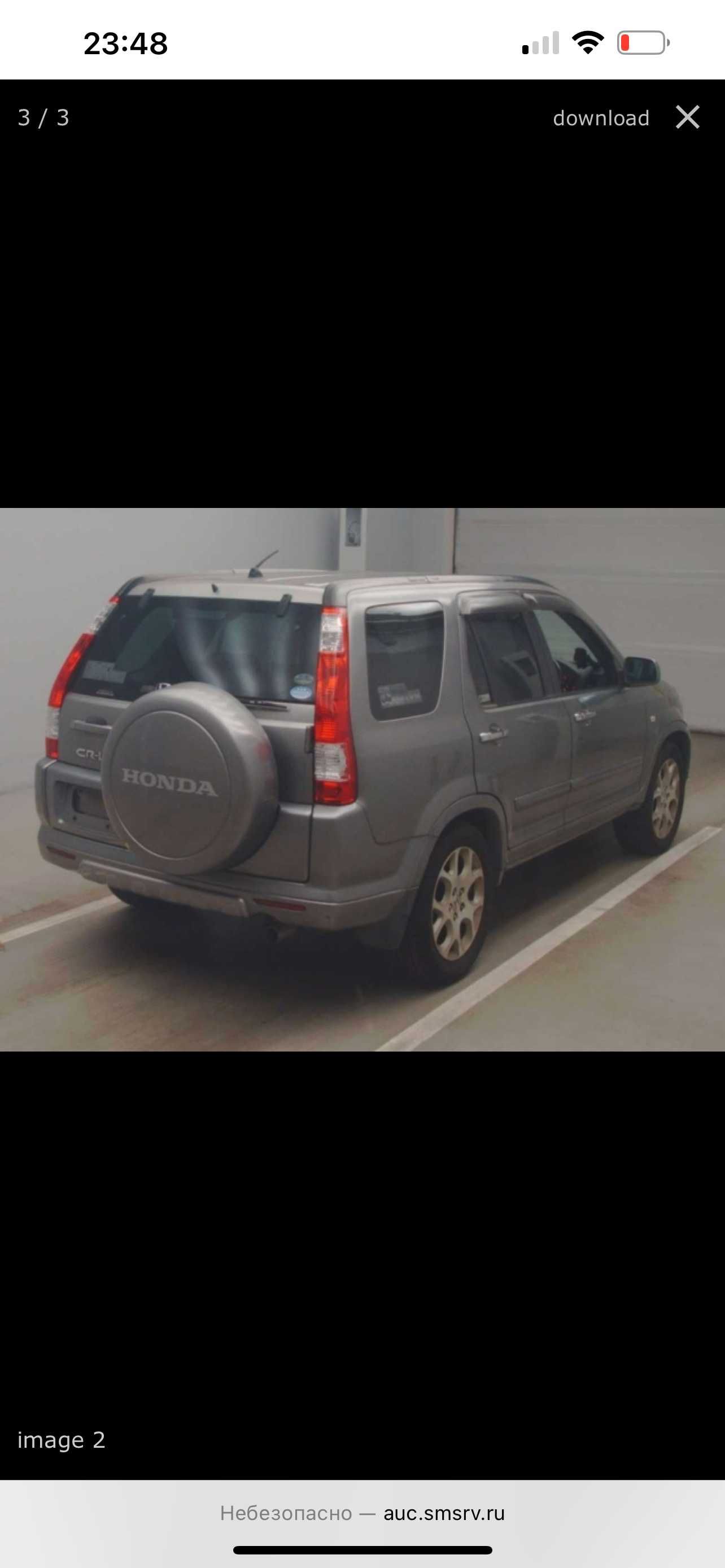 Honda CR-V RD7 2006гв из Японии по запчастям