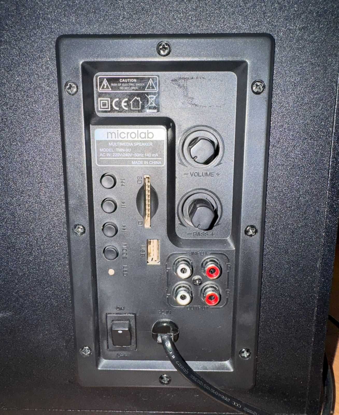 Продается колонки Microlab TMN-9U