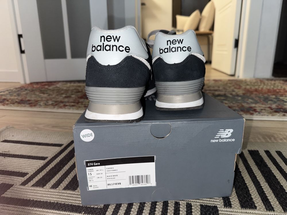 Оригинальные кроссовки New Balance, NB 574 core, кроссовки 48, 49, 50