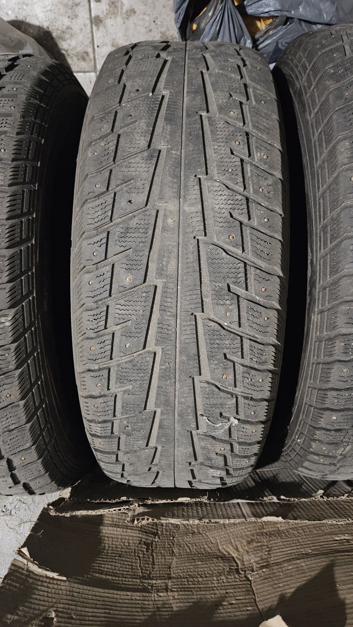 Зимние(шипованые) автошины, колёса Michelin