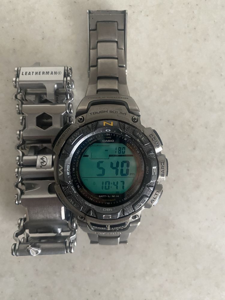 Casio pro trek titan