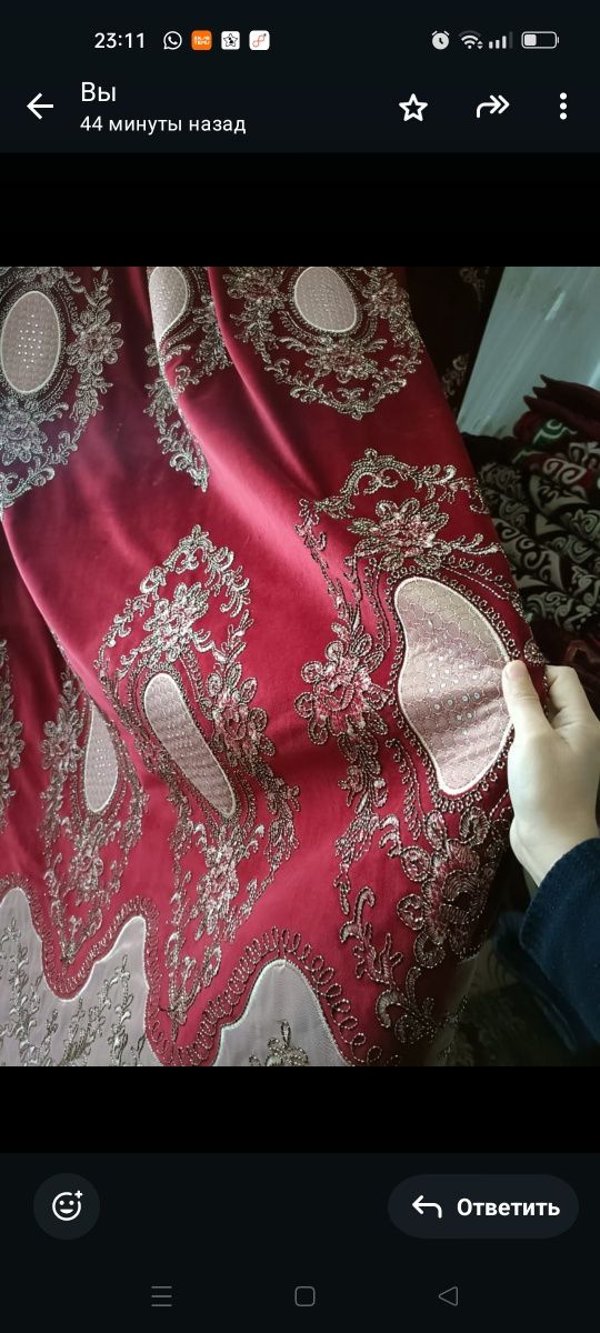 Продам шторы и тюль в хорошем состоянии
