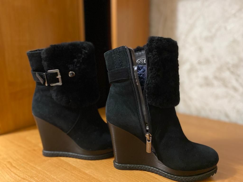 Продам ботильоны  зимние