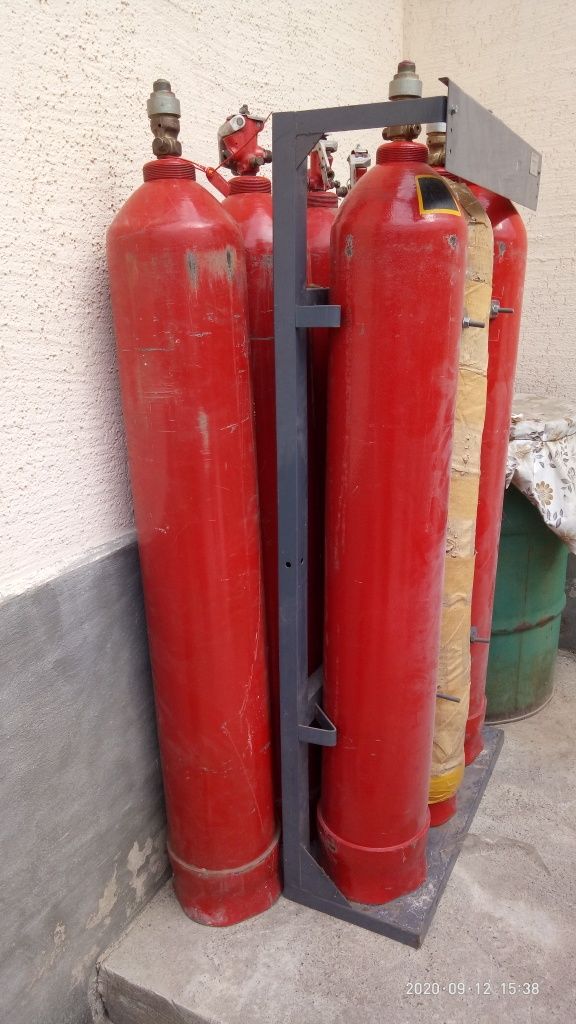 Система пожаротушения газовая