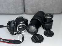 Фотоаппарат Canon EOS 250D EF-S 18-55  в идеале как новый с объективом