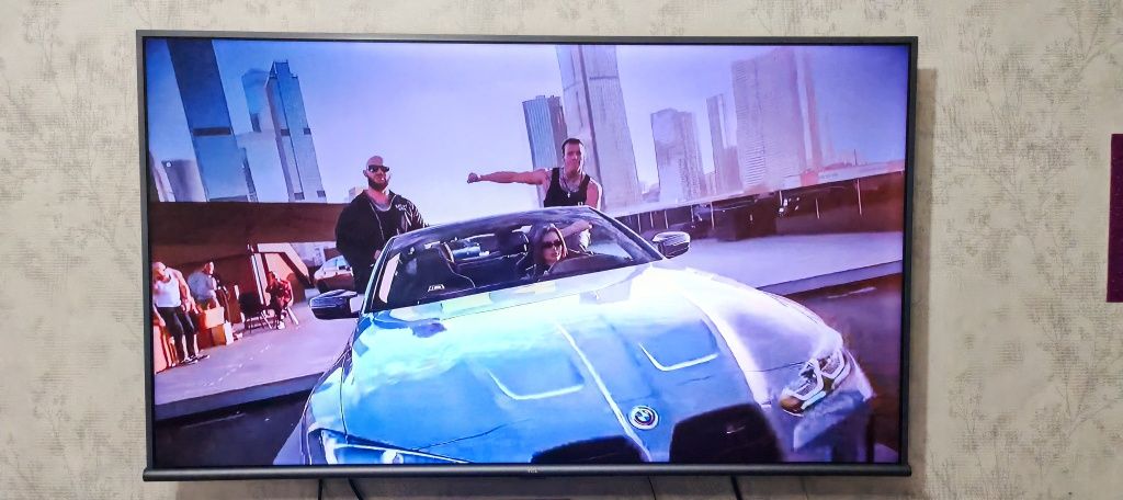 Телевизор смарт ТВ андроид TCL 55 дюймов