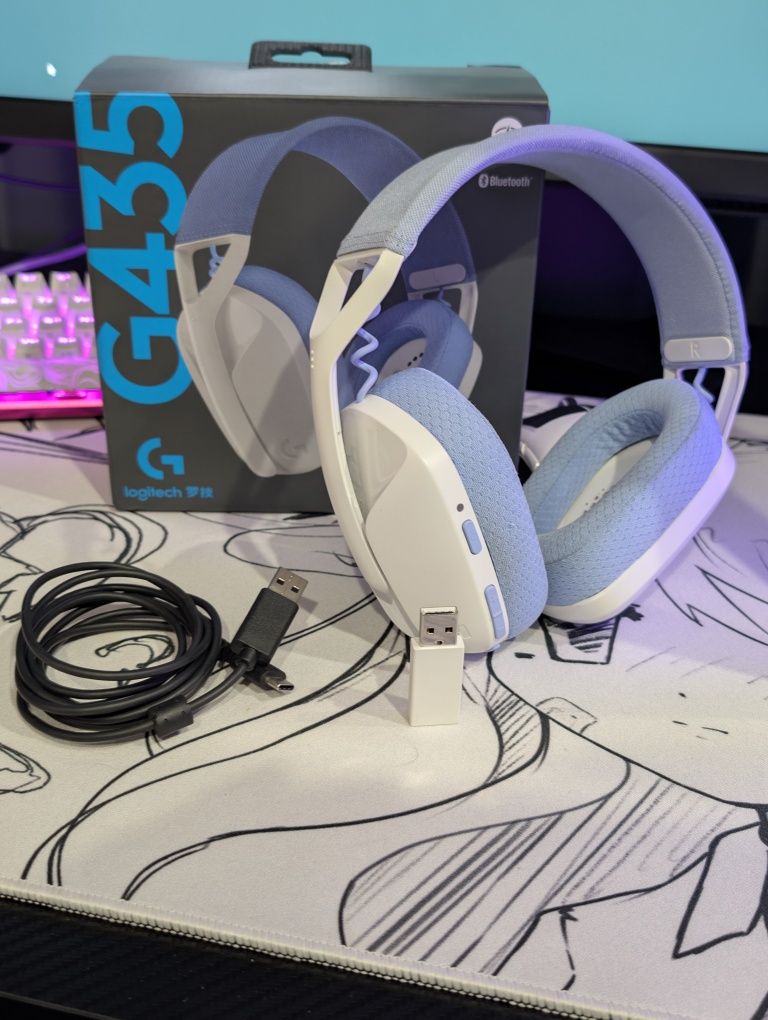 Logitech G435 white