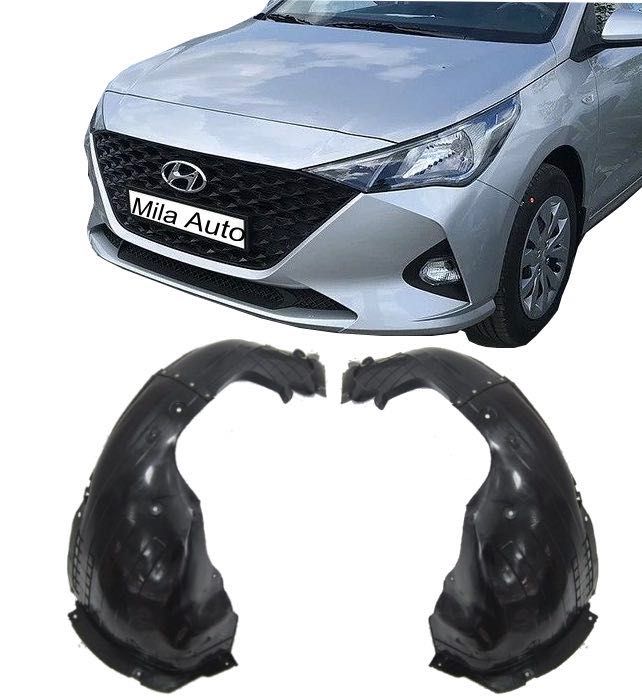 ПТф Бампер Решетка Фара Hyundai Solaris Accent Kia Rio
