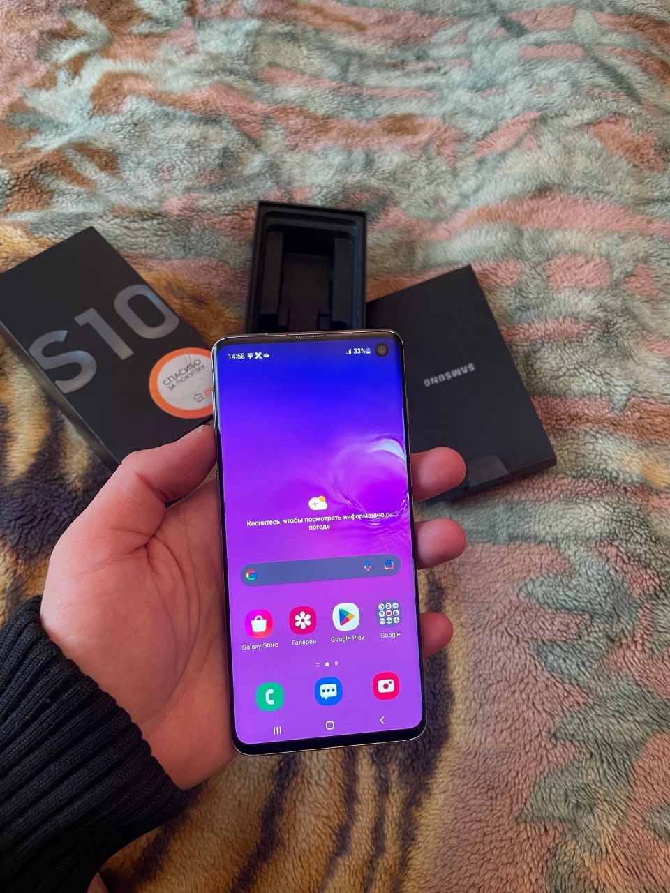 Samsung s10 8/128gb