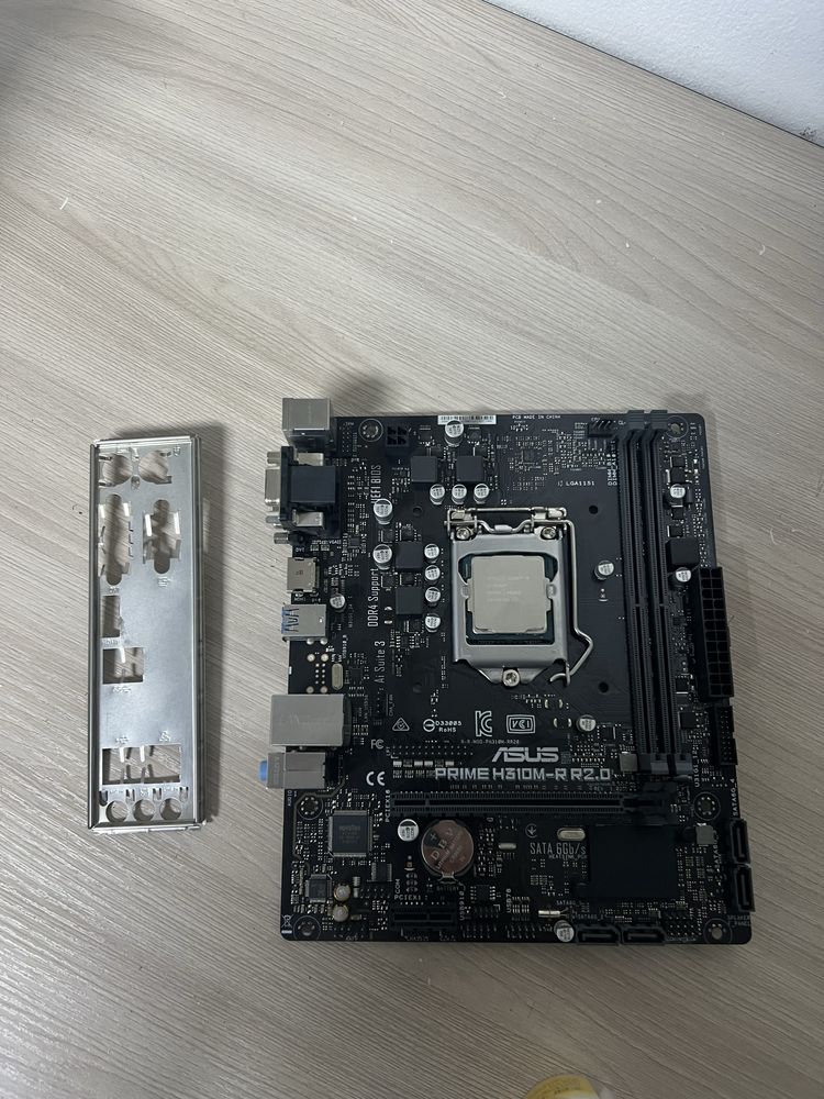 Продам комплект i5-9400f H310 Asus