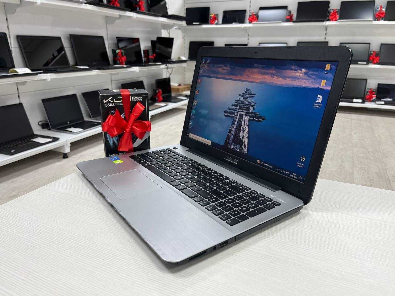 ASUS X555 Core i5/озу 8гб/SSD 256/HDd 2tb/GeForce 2gb Для офиса
