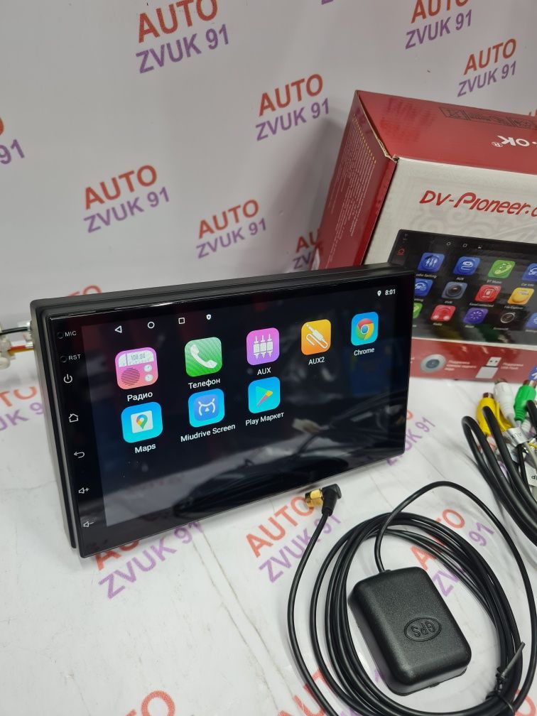 АКЦИЯ!! Магнитола 2дин Андроид/Android. DSP. PIONEER!!!   5D экран !!