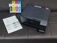 Цветное струйное МФУ 3в1 с Wi Fi, Epson L3150, печатает чисто!
