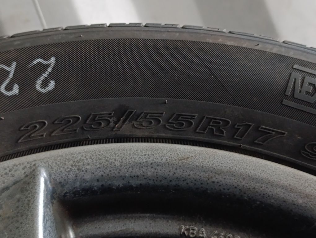 Диски л.п R17 c резиной 5*114.3 из Германии