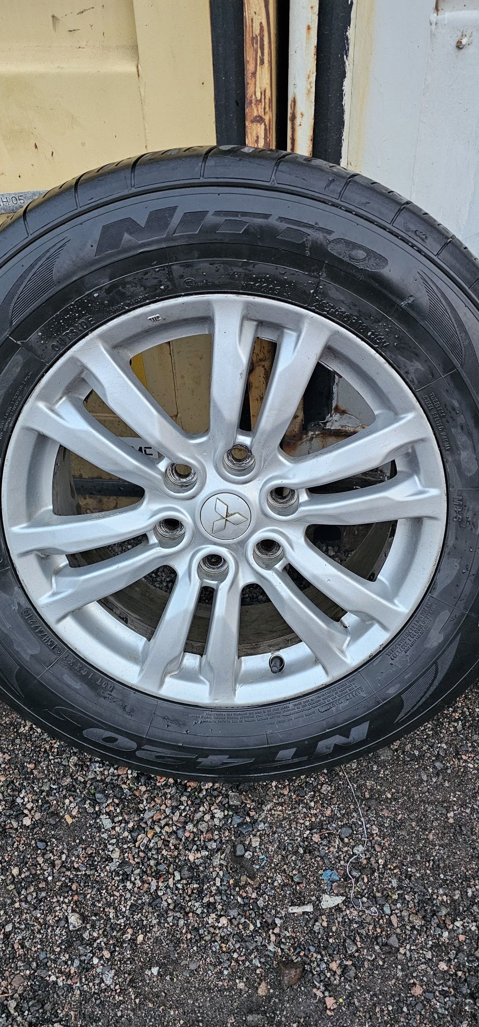 Оригинальные диски с резиной 265 60R18, NITTO NT420S, 4721, Pajero 4.