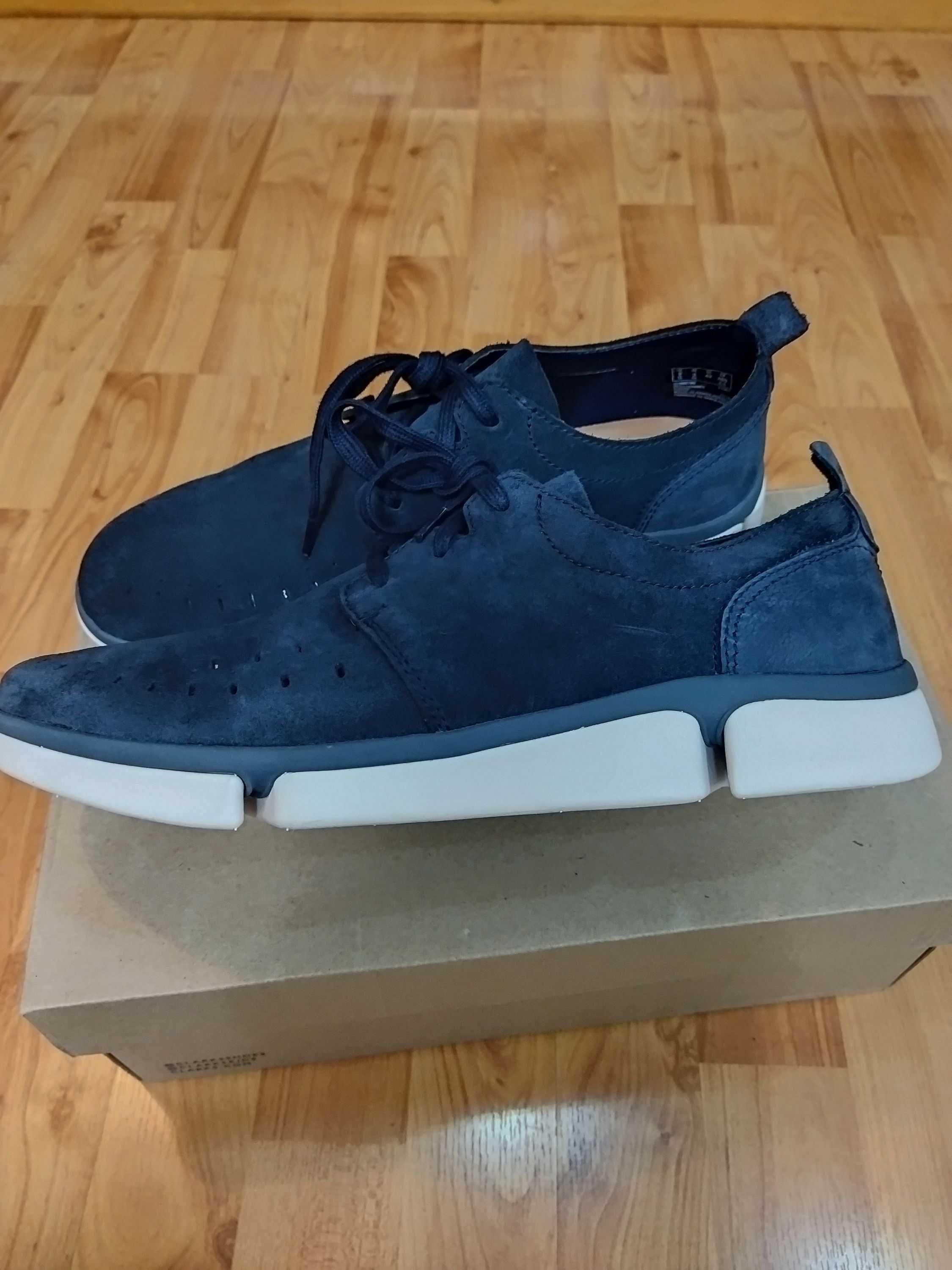 Туфли-кроссовки Clarks (Великобритания),замша,оригинал,новые,р-р 42