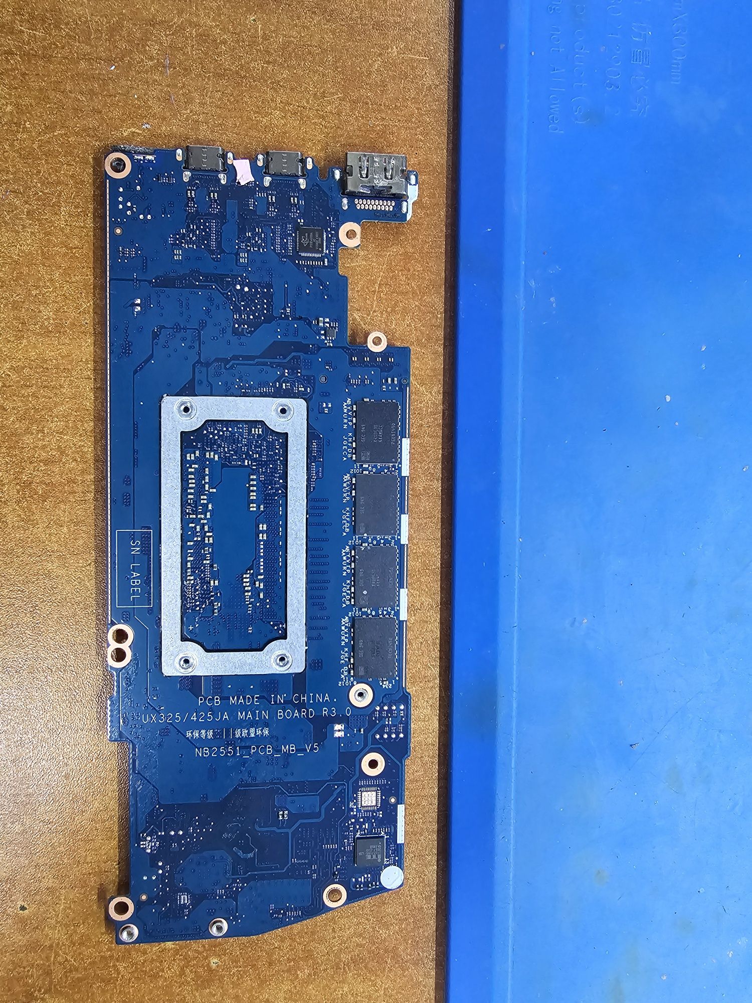 Плата для ноутбука Asus UX325JA, UX425JA