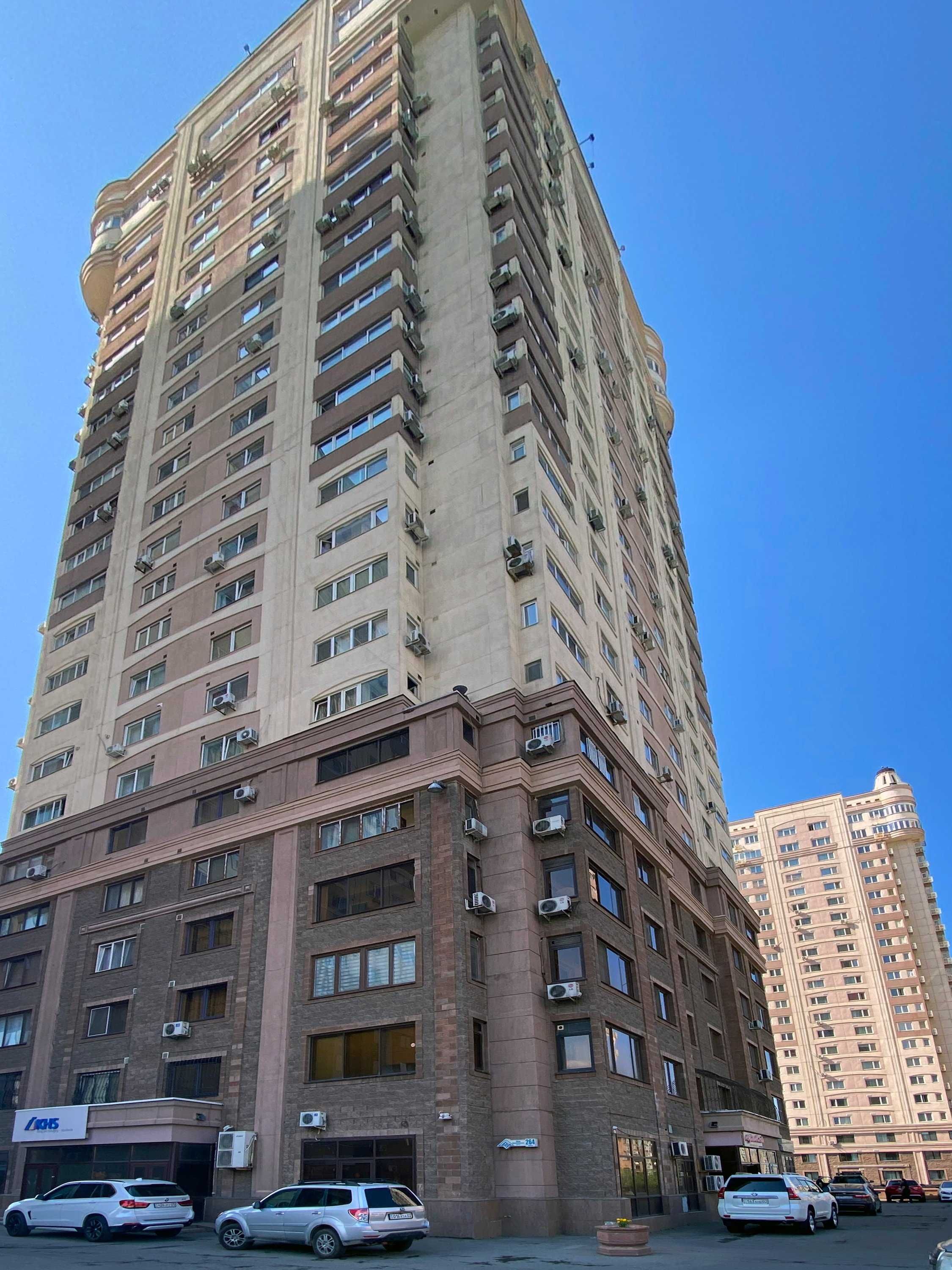Аренда 1-ной студии в ЖК Mega Towers. Рядом Шахристан.