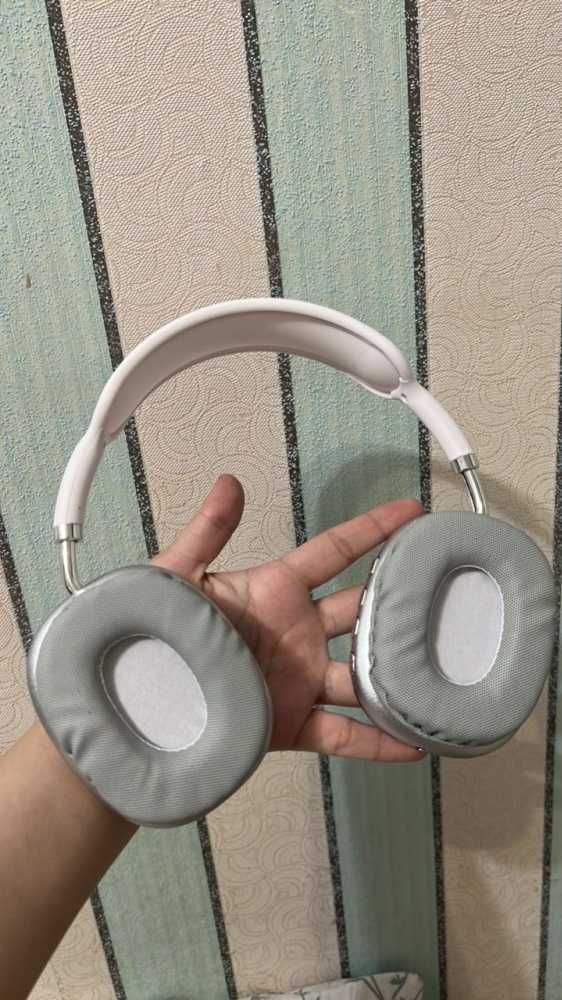 Новые Беспроводные блютуз наушники P9 внешне как Apple Air Pods Max