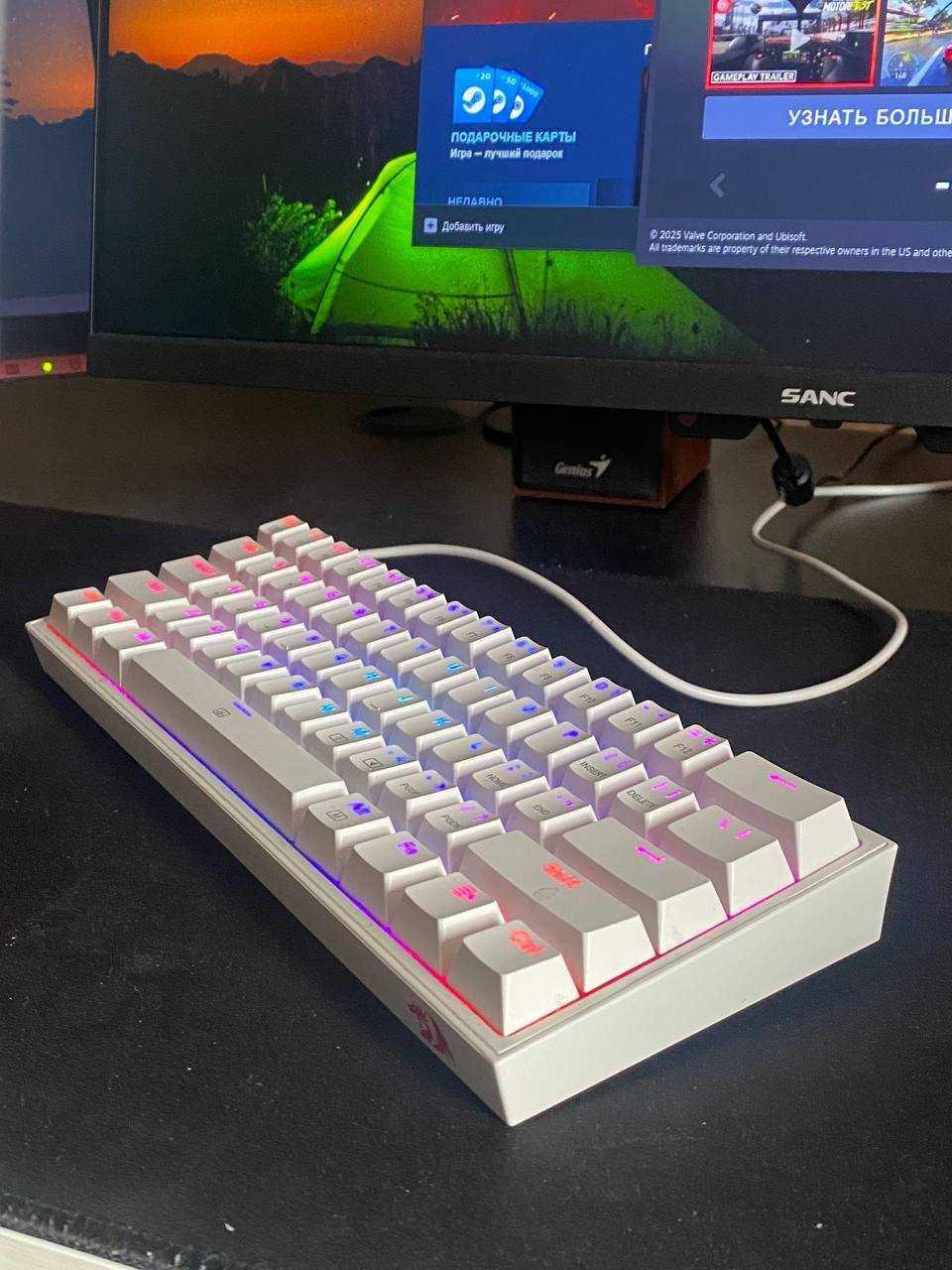 механическая клавиатура redragon fizz k617
