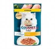 Gourmet Perle (Гурмэ Перл) - нежный кусочки в соусе, пауч 75 г