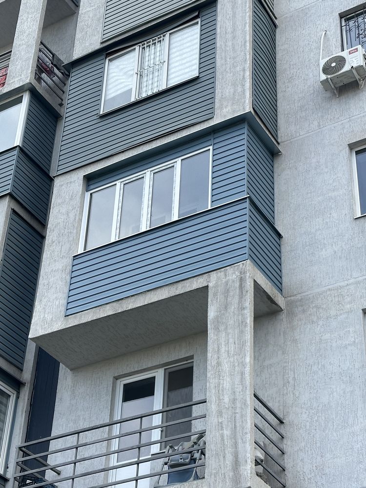 Ремонт балкон,Алматы ремонт балкон подключ,Остекление ремонт,утепление
