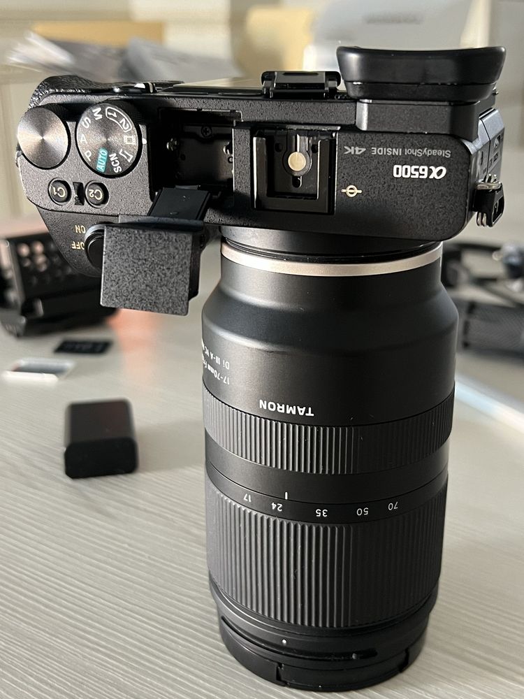 Продаю Sony a6500 + Tamron 17-70mm f/2.8