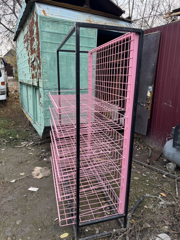 полка этажирка для магазина