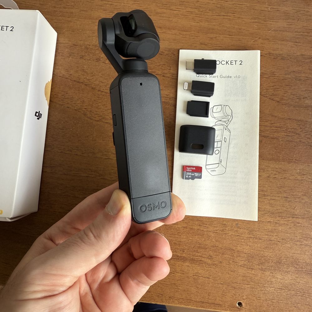 DJI Pocket 2 в идеале + карта 256Гб