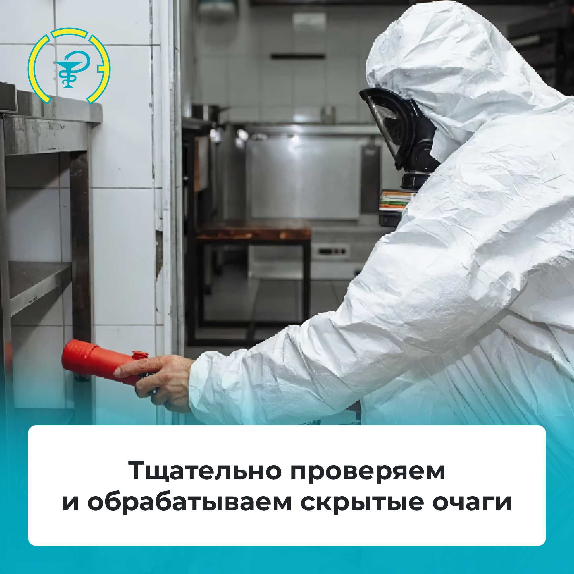 Дезинфекция и Пест-контроль. Санитарный паспорт для кафе и магазинов