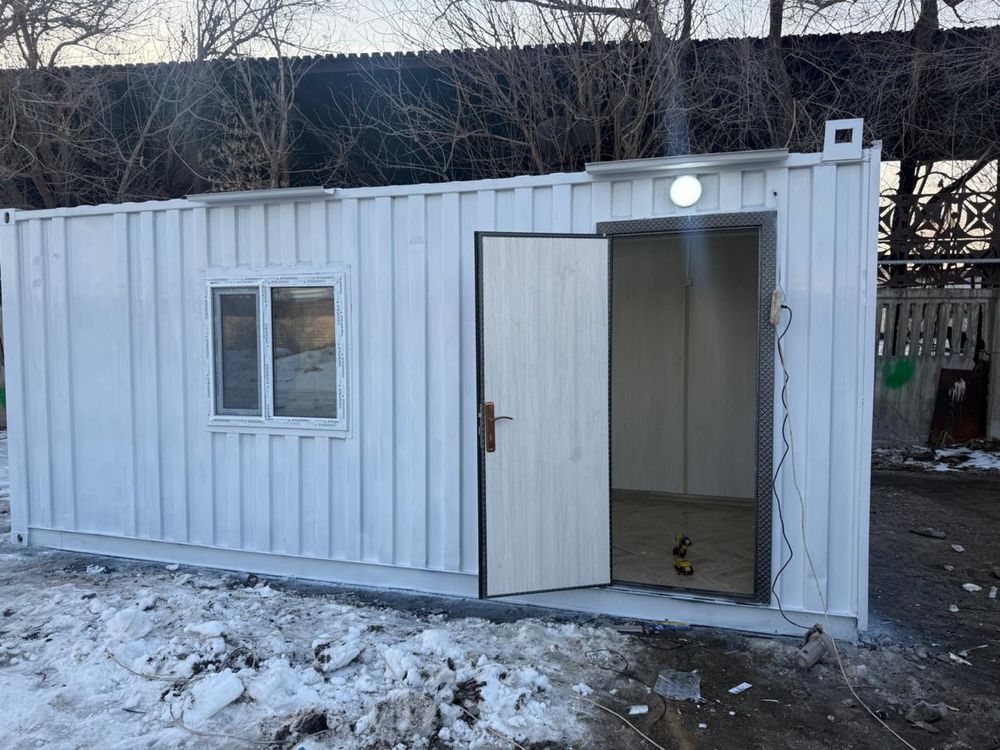 Контейнер утепленный обшитый