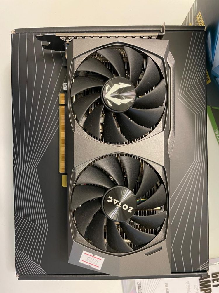 Видеокарта ZOTAC Gaming GeForce RTX 3060 Twin Edge 12gb