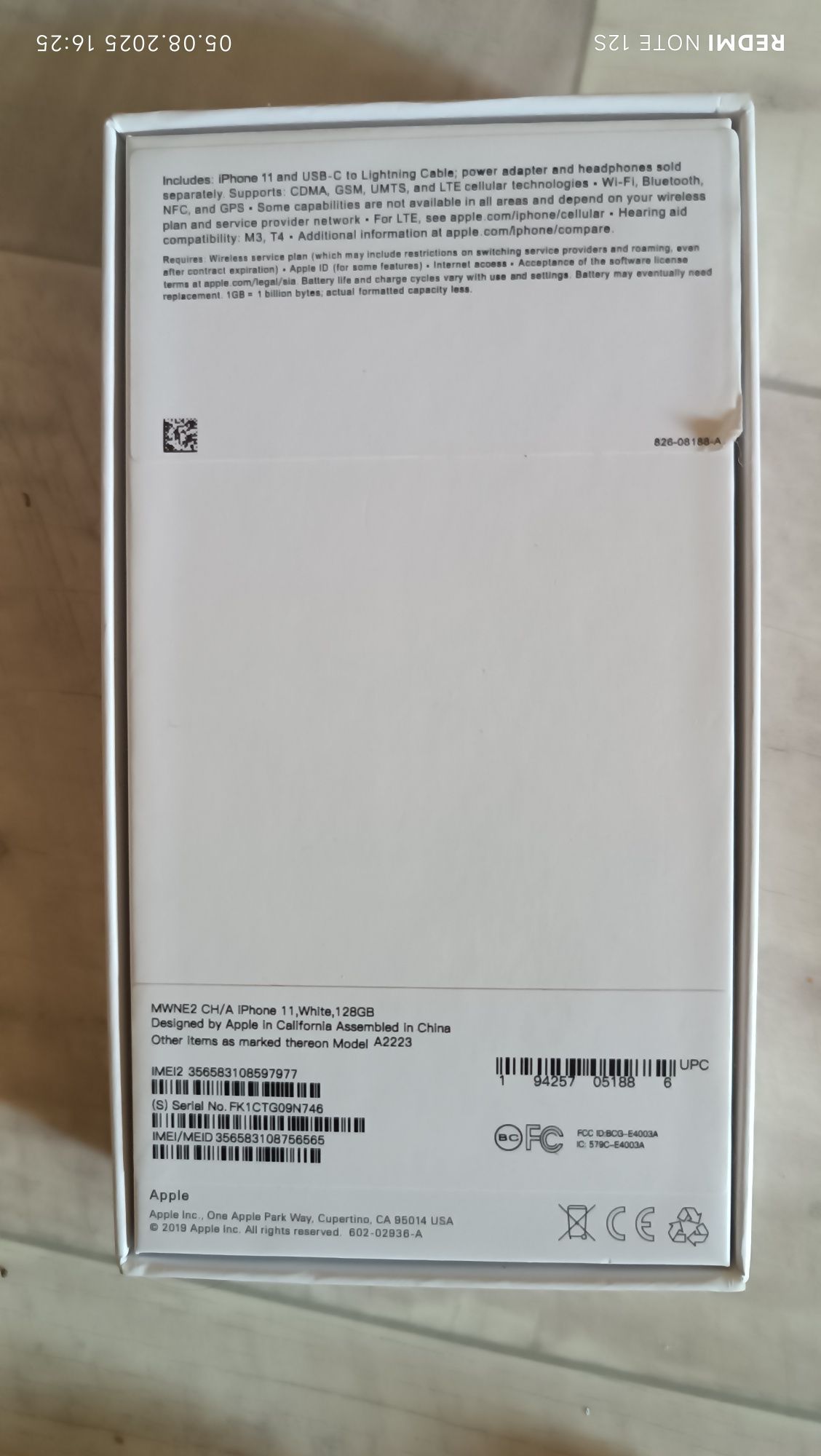 iPhone 11 почтие новый