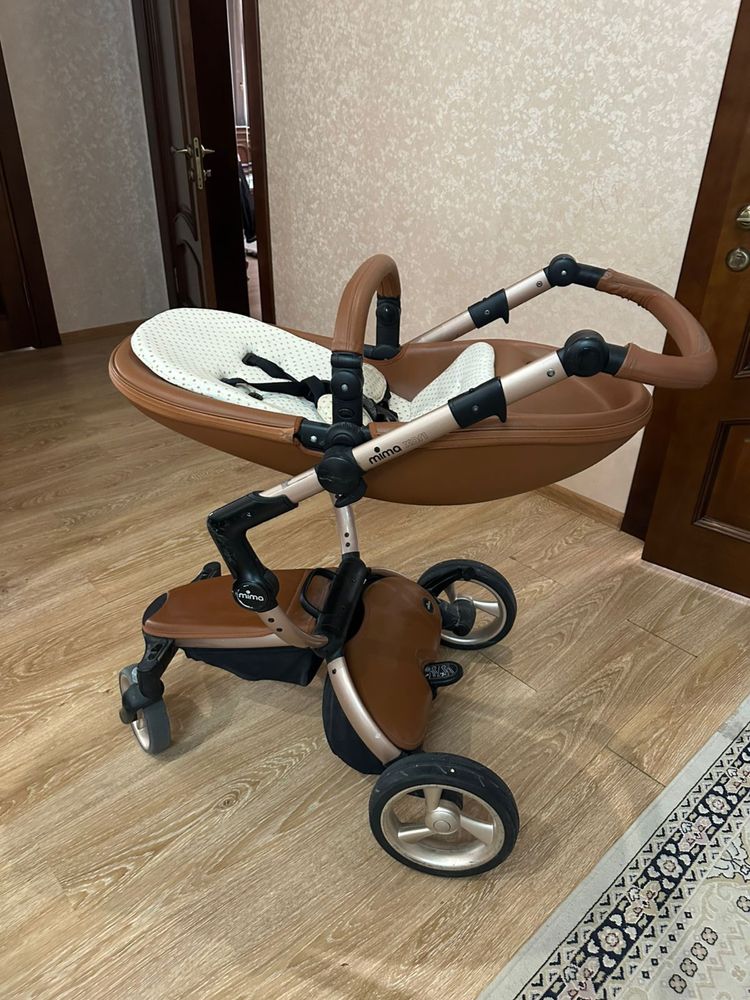 Продам каляску 2в1 Mima Xari Camel