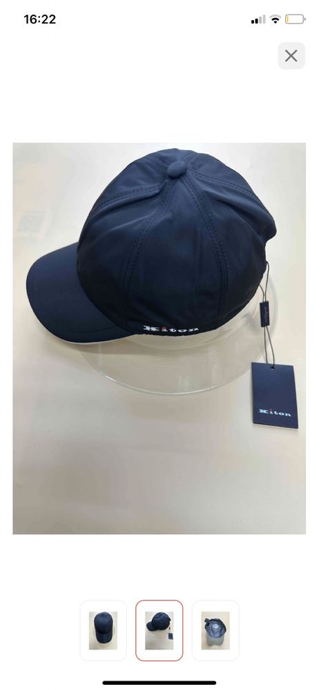 Кепка kiton новая