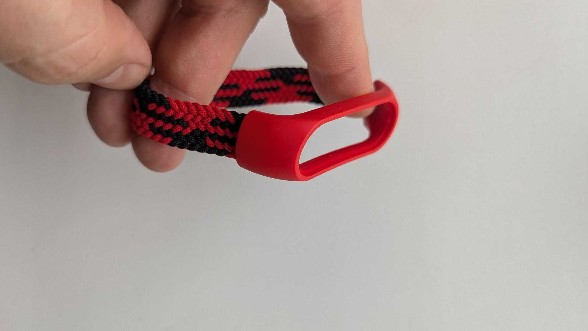 Браслет нейлоновый плетеный для Mi band