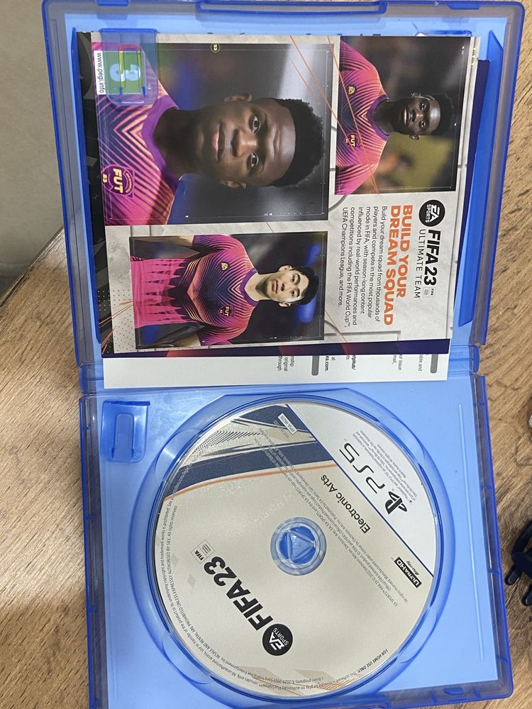 Диск.Игра Fifa 23.На playstation 5