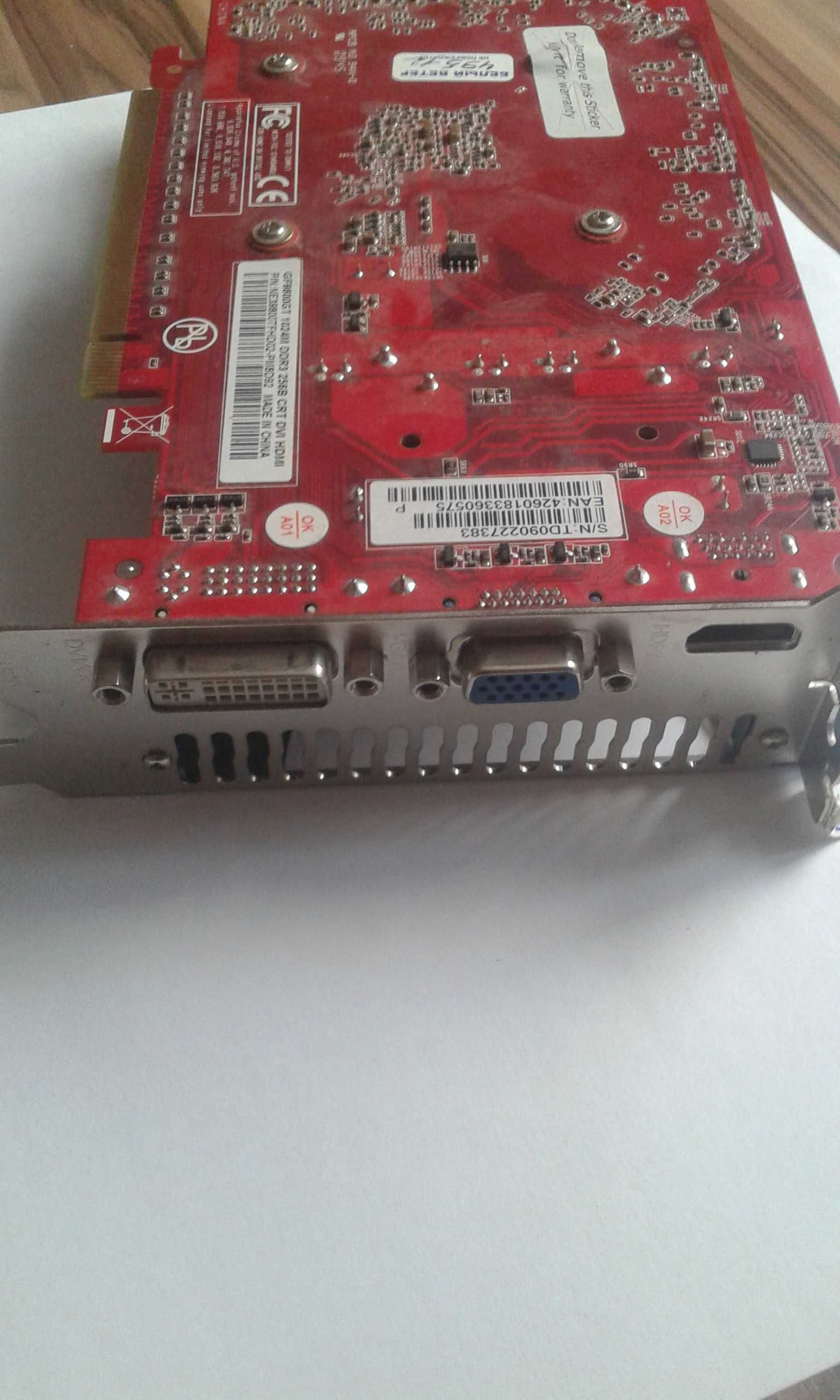 Продам видеокарту Gainward GeForce 9800 GT. В идеальном состоянии!