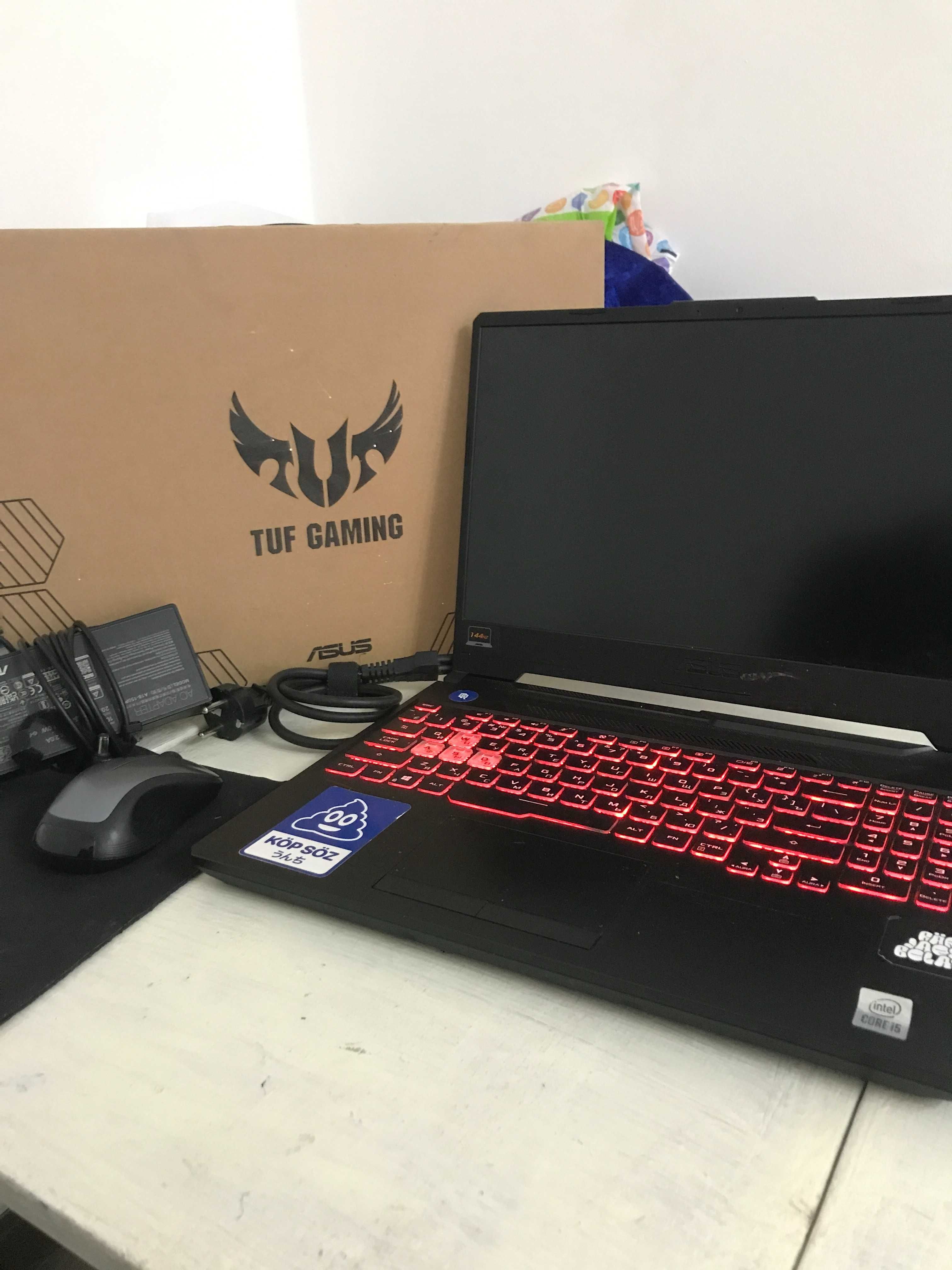 Игровой ноутбук / ASUS TUF Gaming F15 / В отличном состоянии