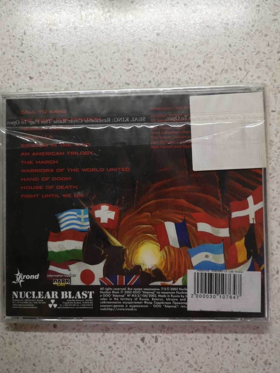 CD аудио диски MANOWAR