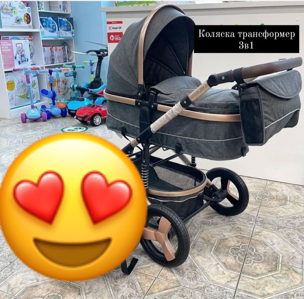 Детская коляска в хорошем робочем состоянии