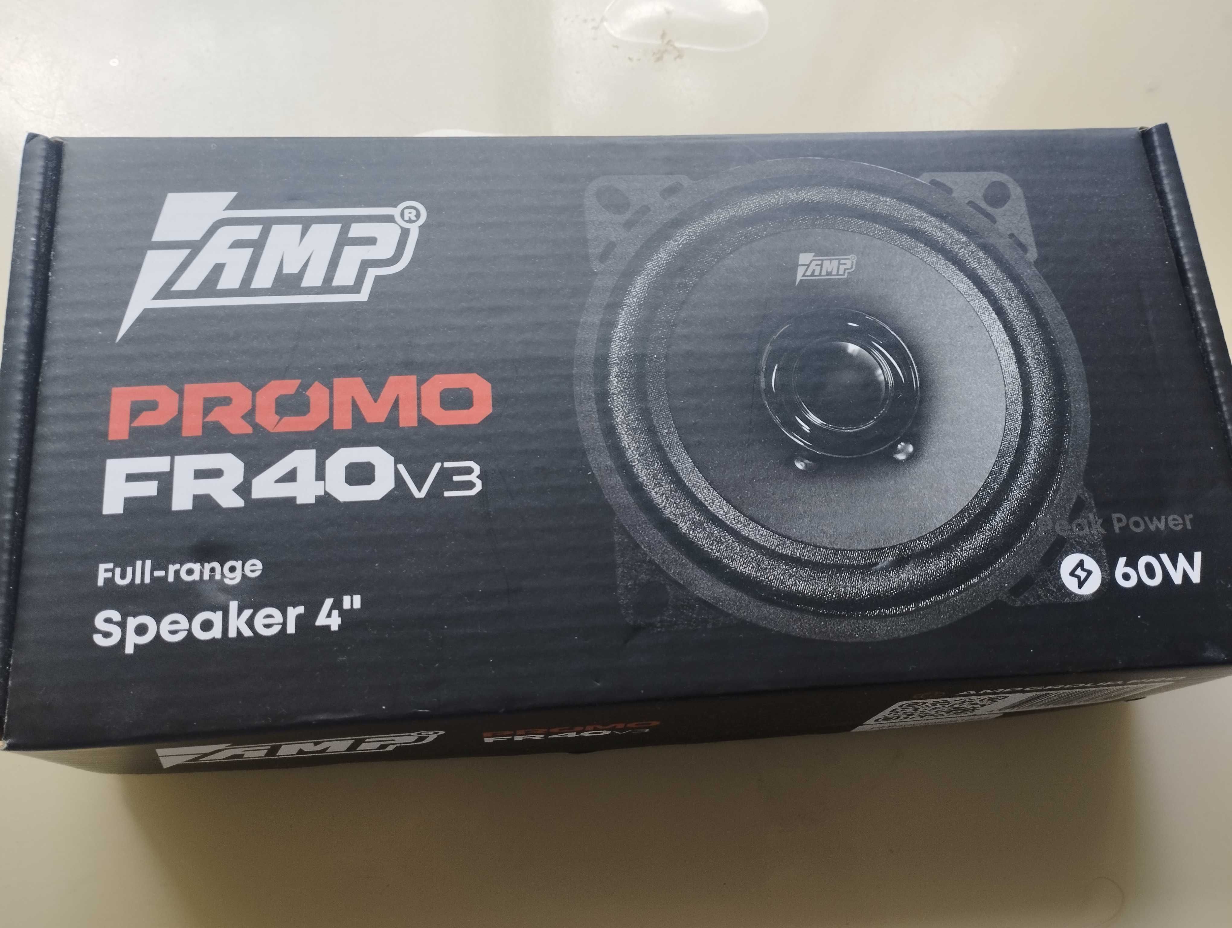 Динамики автомобильные 10 см AMP PROMO FR40 ver.3