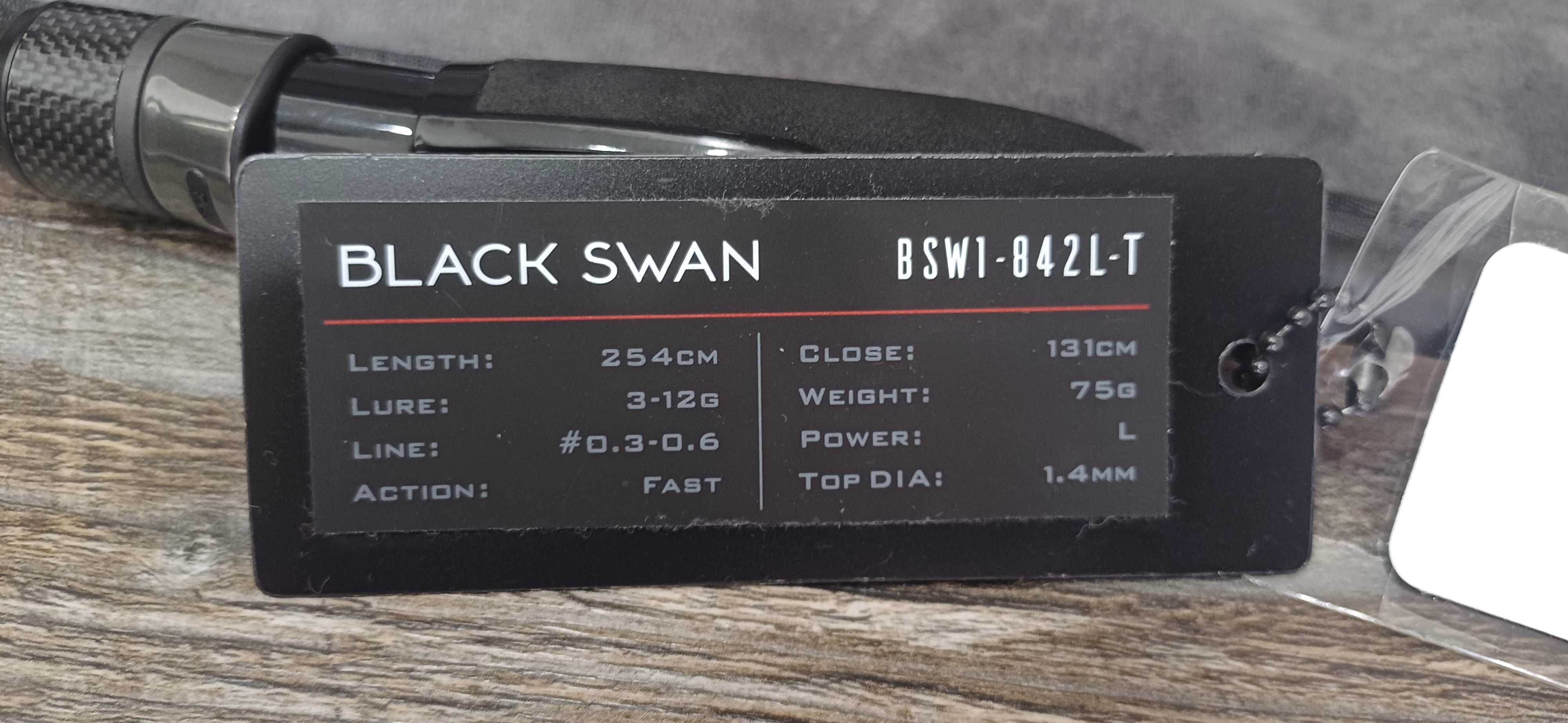Спиннинг FAVORITE Black Swan BSW1-842L-T 3-12G 2.54M.
