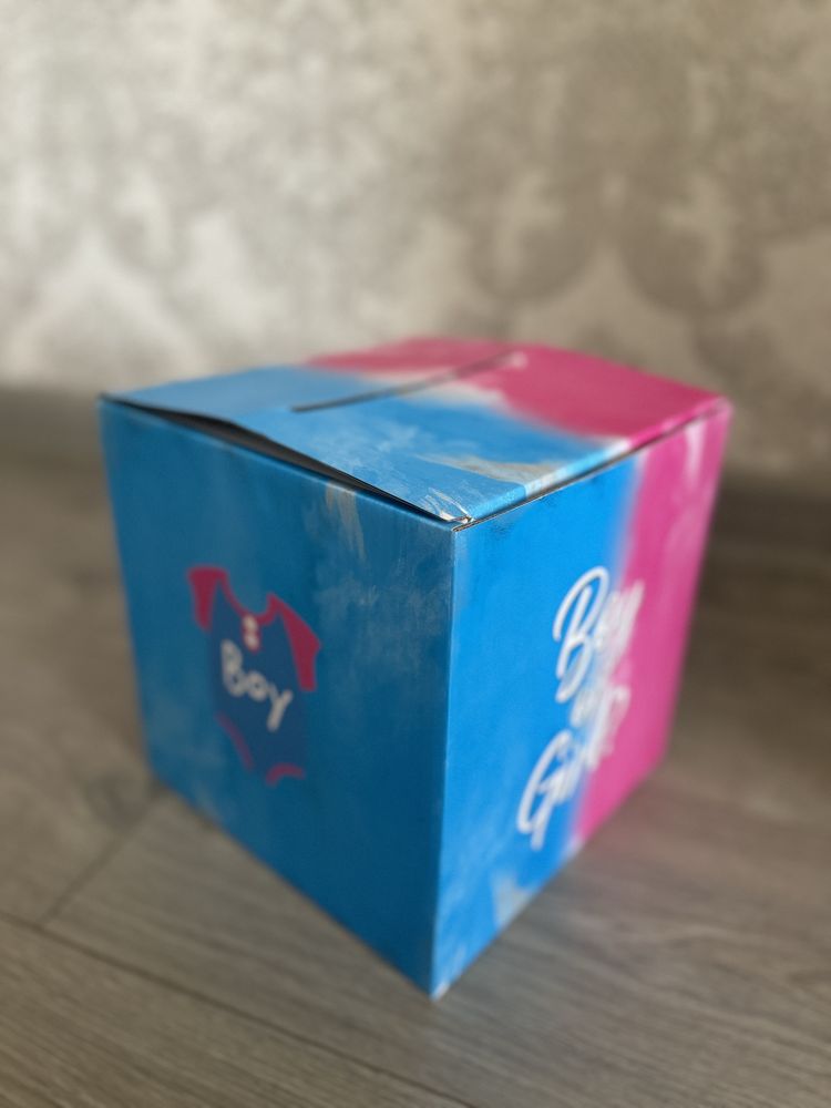 Коробка для гендер пати