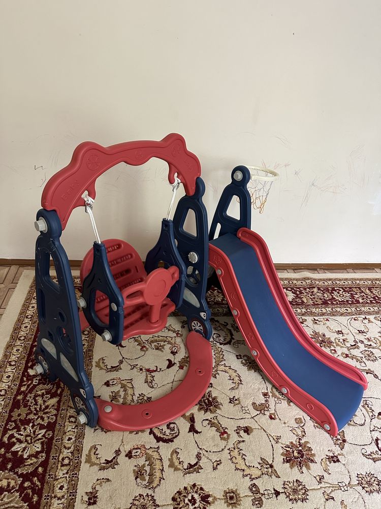 Игровой комплекс (горка + качели)