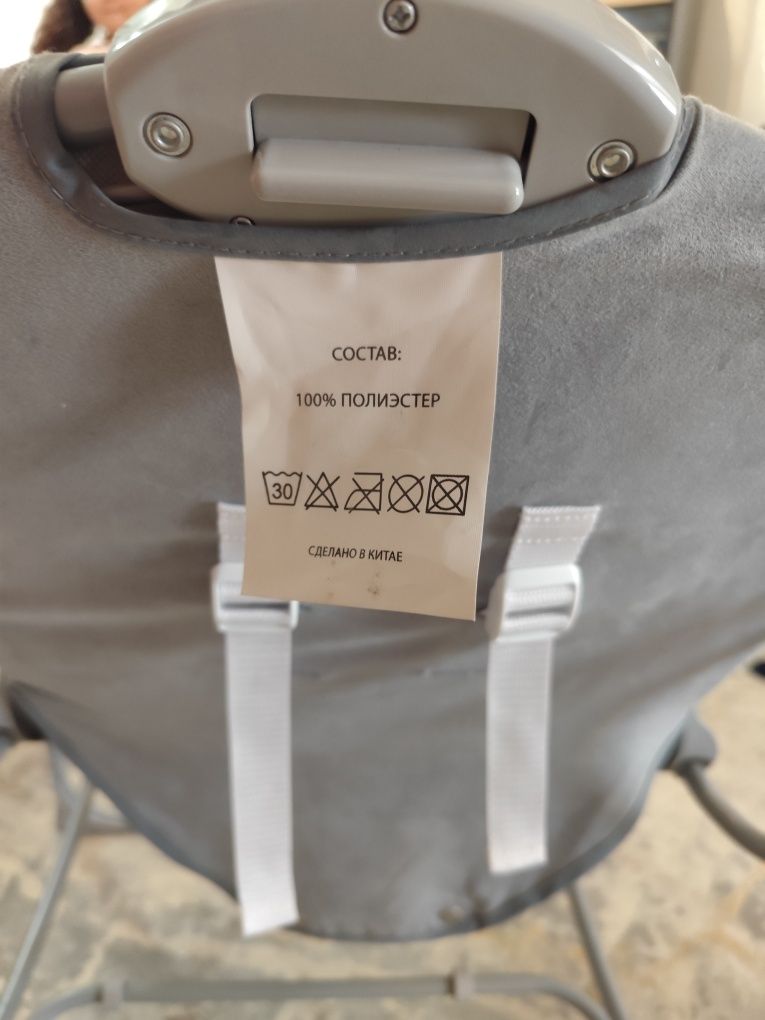 Продам качелю 2 в 1 Babyton Relax grey